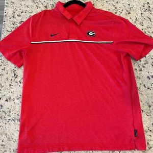 Georgia Nike Football Polo
